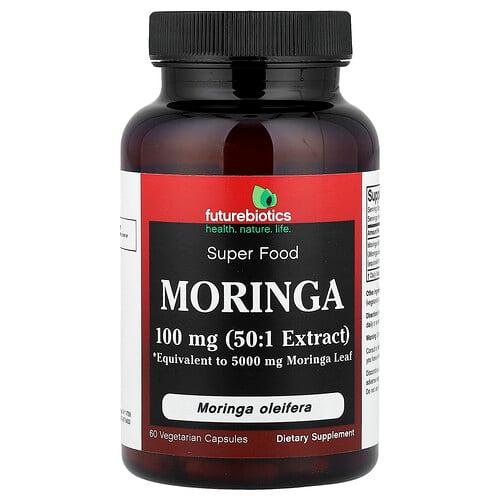 Futurebiotics Moringa 100 Mg 60 Vegetarian Capsules