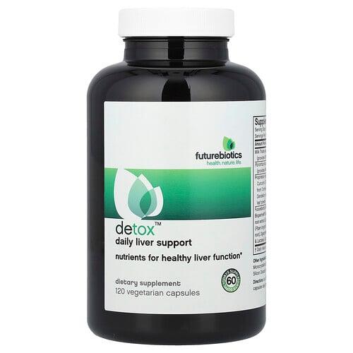 Futurebiotics Detox Daily Liver Support 120 Vegetarian Capsules