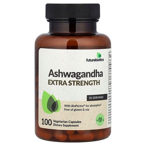 Futurebiotics Ashwagandha 100 Vegetarian Capsules