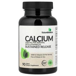 Futurebiotics Calcium With Vitamin D3 Sustained Release 90 Tablets