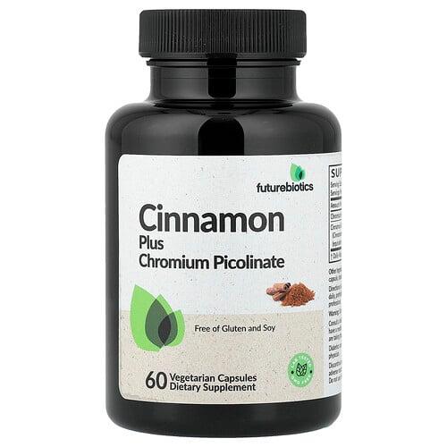 Futurebiotics Cinnamon Plus Chromium Picolinate 60 Vegetarian Capsules