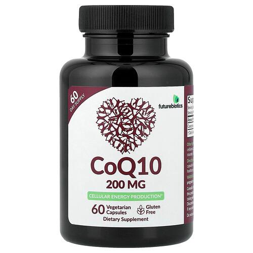 Futurebiotics Coq10 200 Mg 60 Vegetarian Capsules product image