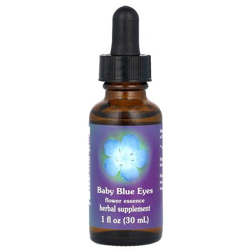 Flower Essence Services Baby Blue Eyes Flower Essence 1 Fl Oz 30 Ml