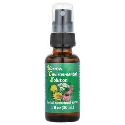 Flower Essence Services Yarrow Environmental Solution Spray 1 Fl Oz 30 Ml