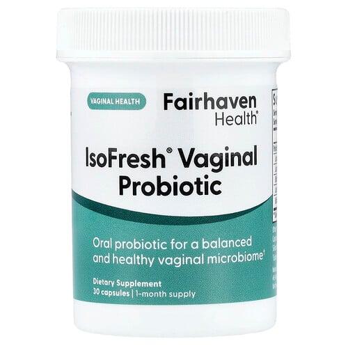 Fairhaven Health Isofresh Vaginal Probiotic 30 Capsules