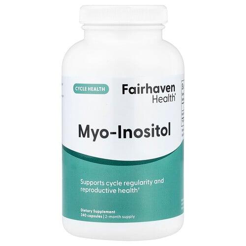 Fairhaven Health Myo Inositol 240 Capsules 500 Mg Per Capsule