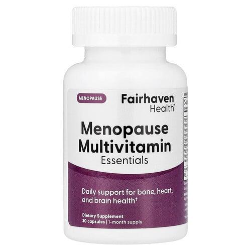 Fairhaven Health Menopause Multivitamin Essentials 30 Capsules