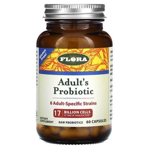 Flora Adult S Probiotic 17 Billion Cells 60 Capsules