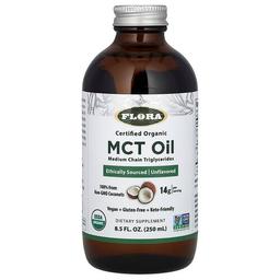 Flora Certified Organic Mct Oil 8 5 Fl Oz 250 Ml