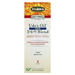 Flora Udo S Choice Udo S Oil Dha 3 6 9 Blend 8 5 Fl Oz 250 Ml