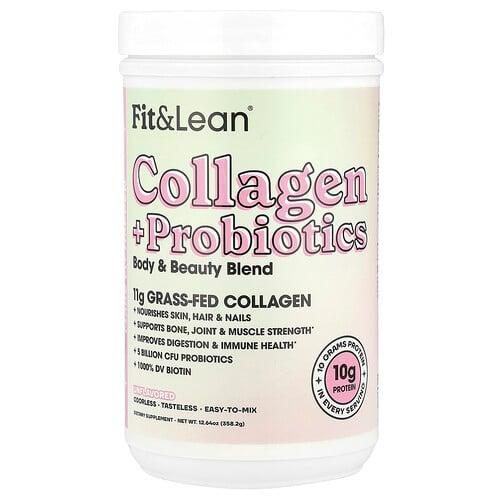 Fit Lean Collagen Probiotics Unflavored 12 64 Oz 358 2 G