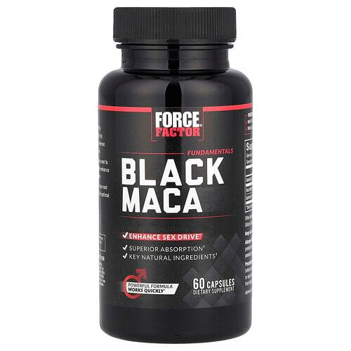 Force Factor Fundamentals Black Maca 60 Capsules