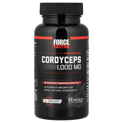 Force Factor Fundamentals Cordyceps 60 Capsules