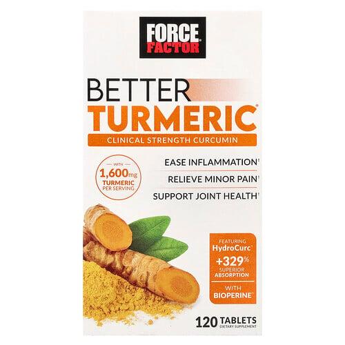 Force Factor Better Turmeric 120 Tablets