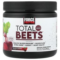 Force Factor Total Beets Original Drink Powder Black Cherry 7 1 Oz 201 G