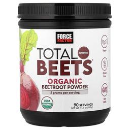 Force Factor Total Beets Organic Beetroot Powder 15 9 Oz 450 G