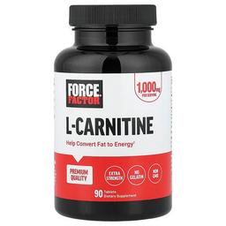 Force Factor L Carnitine 1 000 Mg 90 Tablets