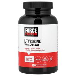 Force Factor L Tyrosine 500 Mg 120 Vegetable Capsules