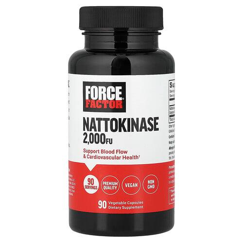 Force Factor Nattokinase 2 000 Fu 90 Vegetable Capsules