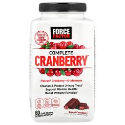 Force Factor Complete Cranberry Sweet Cranberry 60 Soft Chews