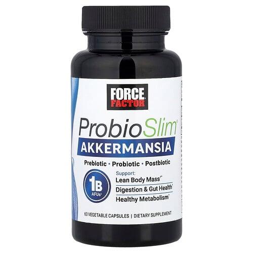 Force Factor Probioslim Akkermansia 60 Vegetable Capsules