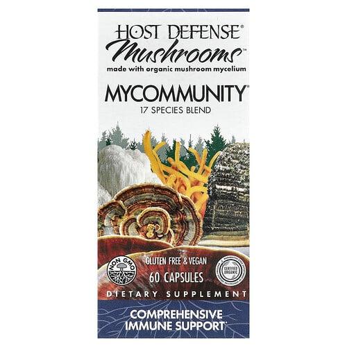 Host Defense Mushrooms Mycommunity 60 Capsules