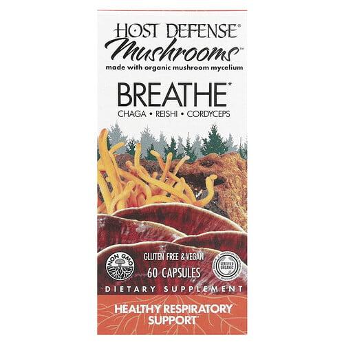 Host Defense Host Defense Mushrooms Breathe 60 Capsules