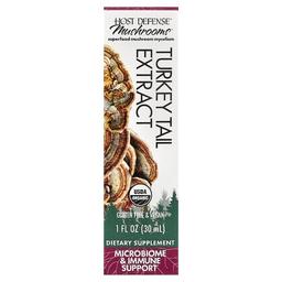 Host Defense Mushrooms Turkey Tail Extract 1 Fl Oz 30 Ml