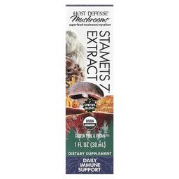 Host Defense Mushrooms Stamets 7 Extract 1 Fl Oz 30 Ml