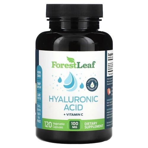 Forest Leaf Hyaluronic Acid 100 Mg 120 Vegetable Capsules product image