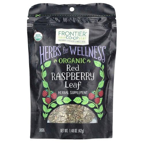 Frontier Co Op Organic Red Raspberry Leaf 1 48 Oz 42 G