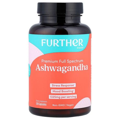 Further Food Ashwagandha Premium Full Spectrum 120 Capsules