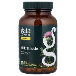 Gaia Herbs Milk Thistle 120 Vegan Capsules