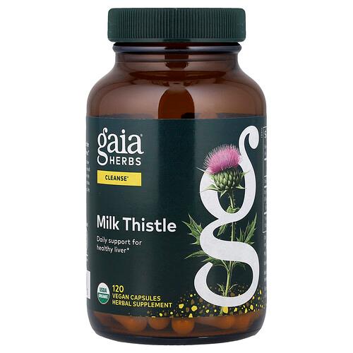 Gaia Herbs Milk Thistle 120 Vegan Capsules product image