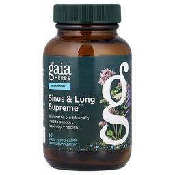 Gaia Herbs Sinus Lung Supreme 60 Liquid Phyto Caps