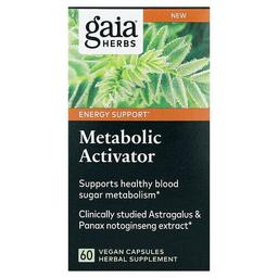 Gaia Herbs Metabolic Activator 60 Vegan Capsules