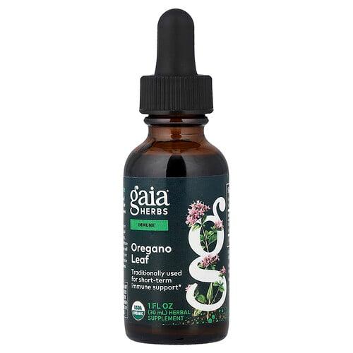 Gaia Herbs Oregano Leaf 1 Fl Oz 30 Ml