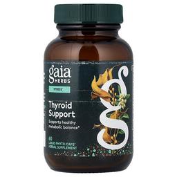 Gaia Herbs Thyroid Support 60 Liquid Phyto Caps