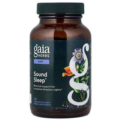 Gaia Herbs Sound Sleep 120 Liquid Phyto Caps