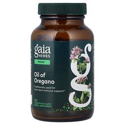 Gaia Herbs Oil Of Oregano 120 Liquid Phyto Caps 230 Mg Per Capsule