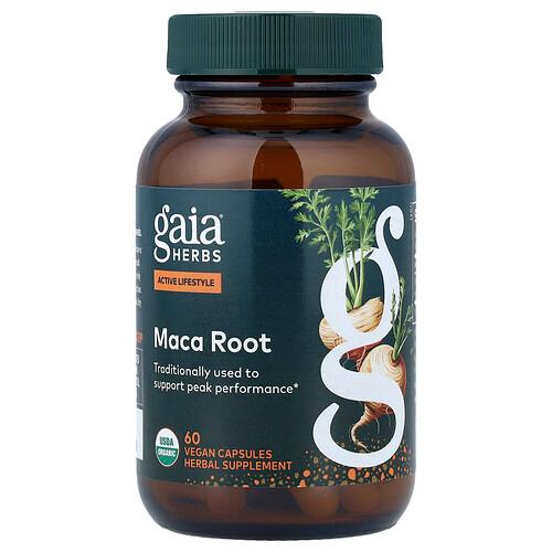 Gaia Herbs Maca Root 60 Vegan Capsules 500 Mg Per Capsule