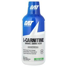 Gat Sport L Carnitine Green Apple 3 000 Mg 16 Oz 473 Ml