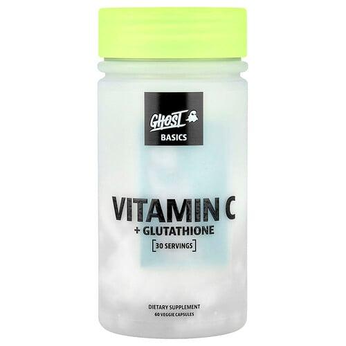 Ghost Basics Vitamin C Glutathione 60 Veggie Capsules
