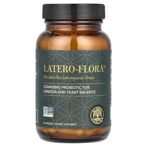 Global Healing Latero Flora 60 Capsules 35 Mcg Per Capsule