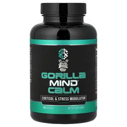 Gorilla Mind Calm Cortisol Stress Modulator 120 Capsules