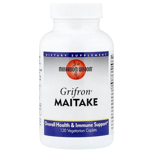 Mushroom Wisdom Grifron Maitake 120 Vegetarian Caplets