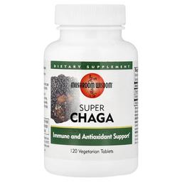 Mushroom Wisdom Super Chaga 120 Vegetarian Tablets