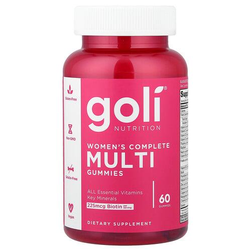 Goli Nutrition Women S Complete Multi Gummies 60 Gummies