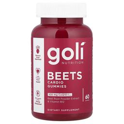 Goli Nutrition Beets Cardio Gummies 60 Gummies