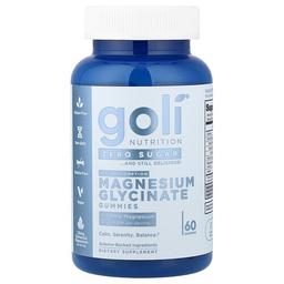 Goli Nutrition Magnesium Glycinate Gummies 60 Gummies
